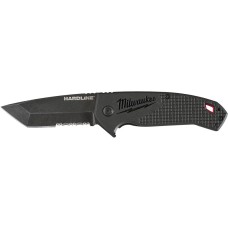 Нож Milwaukee HARDLINE складной с серейтером D2 сталь   48221998