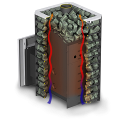 Дровяная печь Ермак 16 Сетка-Премиум Нерж