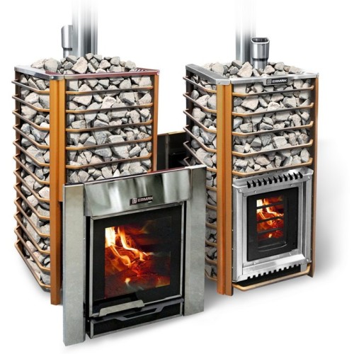 Дровяная печь Ермак 24-Люкс Сетка Нерж 