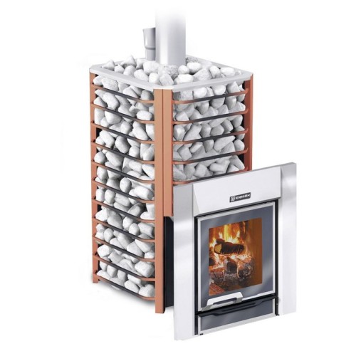 Дровяная печь Ермак 24-Люкс Сетка Нерж 