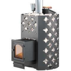 Дровяная печь ЭТНА 18 (ДТ-4С) Закрытая каменка