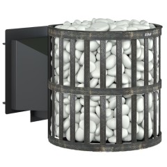 Дровяная печь ЭТНА 24 (Панорама) "М" Ковка