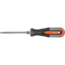 Отвертка OMBRA стержневая двусторонняя ROUND GRIP, РН2,SL6x100мм   756210