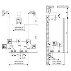 Газовый котёл BUDERUS Logamax U072-24 с 3-х ходовым клапаном