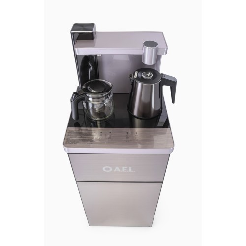 Кулер с чайным столиком Тиабар LK-AEL-52a champagne pink