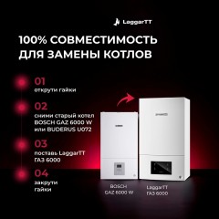 Котел настенный LaggarTT ГАЗ 6000 35 С