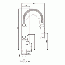 Смеситель Smeg MIDR7RA-2