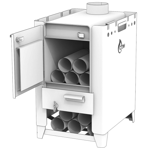 Печь отопительная «Смуглянка-4»