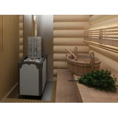 Дровяная печь Теплодар БЫЛИНА-12 Ч Панорама (1.1) (без двери БЫЛИНА 16"/обрамления)