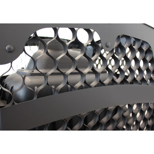 Дровяная печь Теплодар БЫЛИНА-СЕТКА-18Ч Панорама (1.1) (без двери БЫЛИНА 16