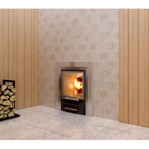 Дровяная печь Теплодар КАСКАД-12Т Панорама (2018) 