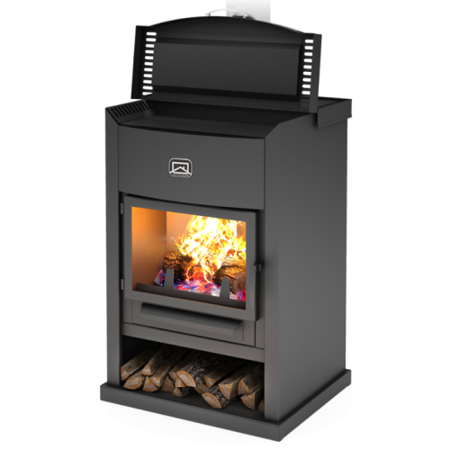 Дровяная печь Теплодар ОВ-120 