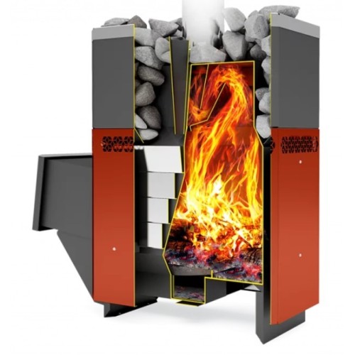 Дровяная печь Теплодар РУСЬ-12 Л 