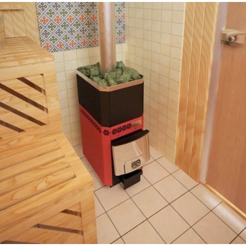 Дровяная печь Теплодар РУСЬ-12 ЛУ (2013) 