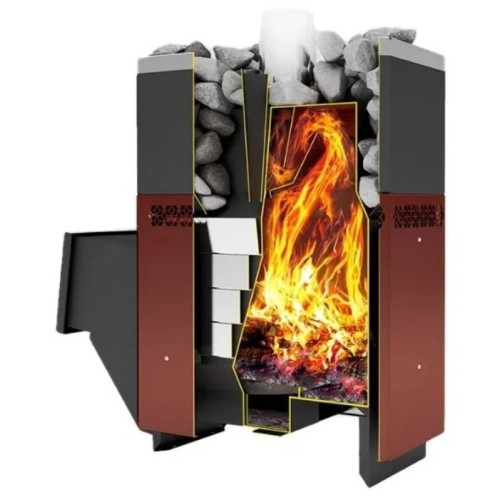 Дровяная печь Теплодар РУСЬ-18 Л Профи 