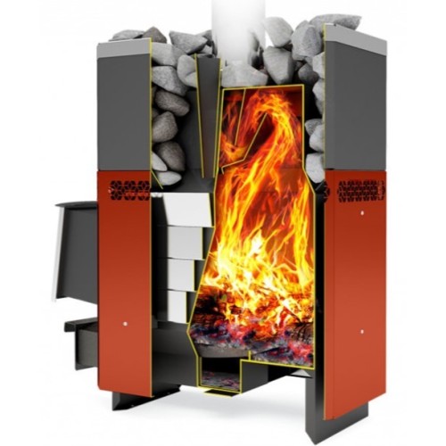 Дровяная печь Теплодар РУСЬ-18 ЛУ (2013) 
