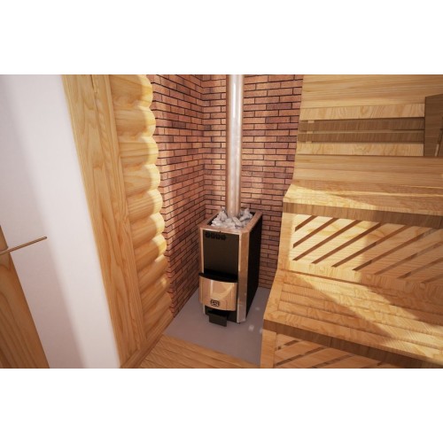 Дровяная печь Теплодар САХАРА-24 ЛК (2.0) 