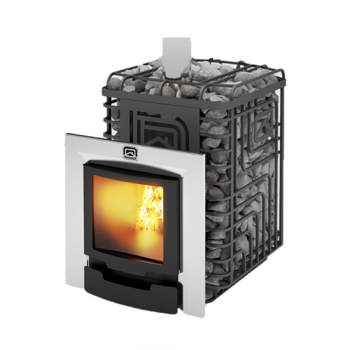 Дровяная печь Теплодар СИБИРСКИЙ УТЕС-20 ЛП Профи Панорама (2019) 