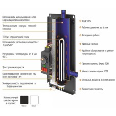 Электрический котел Теплодар СПУТНИК-15 черный