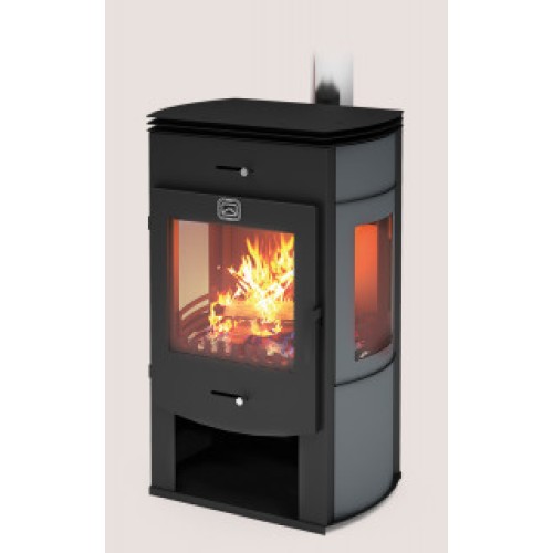 Дровяная печь Теплодар ТАНГО Трио 