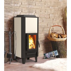 Дровяная печь Теплодар ВЕРТИКАЛЬ Керамика