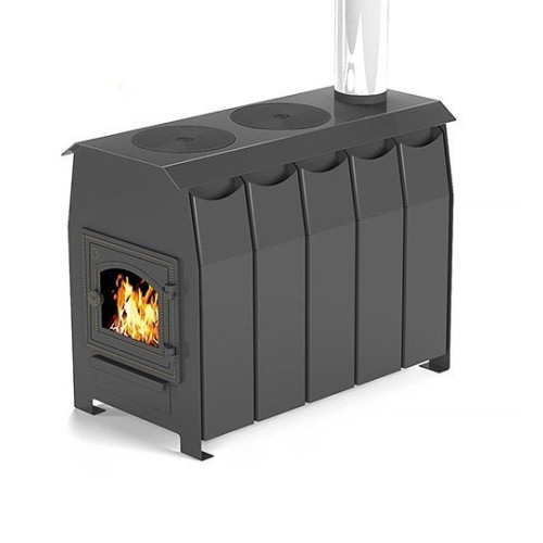 Дровяная печь Везувий Комфорт 300 (ДТ-3С) 