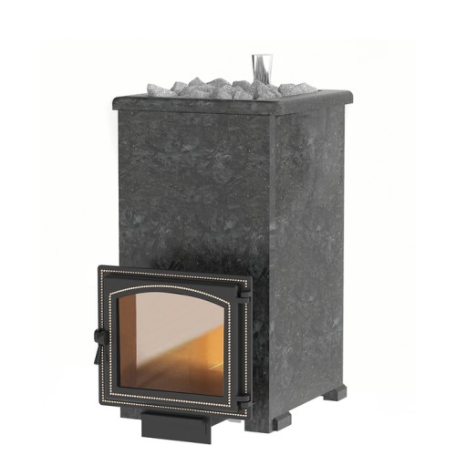 Дровяная печь Везувий Комплект Легенда Русский пар 24 (240) Пироксенит S-40 