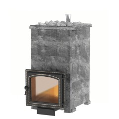Дровяная печь Везувий Комплект Легенда Русский пар 24 (240) Талькохлорит S-40