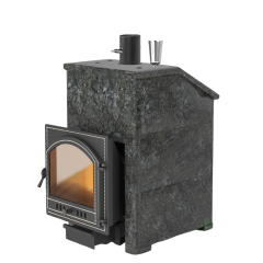 Дровяная печь Везувий Комплект Президент Легенда Ретро 205 Пироксенит S-40