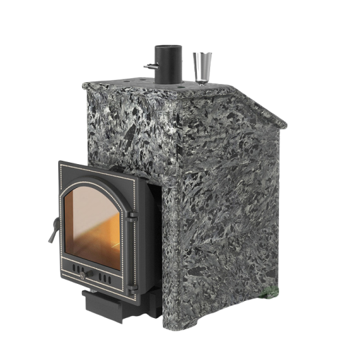 Дровяная печь Везувий Комплект Президент Легенда Ретро 205 Пироксенит Элит S-40 