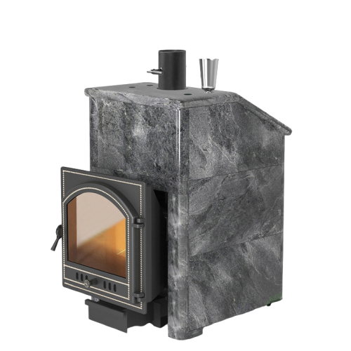 Дровяная печь Везувий Комплект Президент Легенда Ретро 205 Талькохлорит S-40 