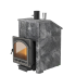 Дровяная печь Везувий Комплект Президент Легенда Ретро 205 Талькохлорит S-40 