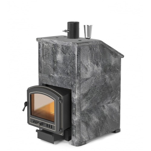 Дровяная печь Везувий Комплект Президент Легенда Ретро 224 Талькохлорит S-40 
