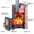 Дровяная печь Везувий Скиф с закрытой каменкой Стандарт (ДТ-3) 